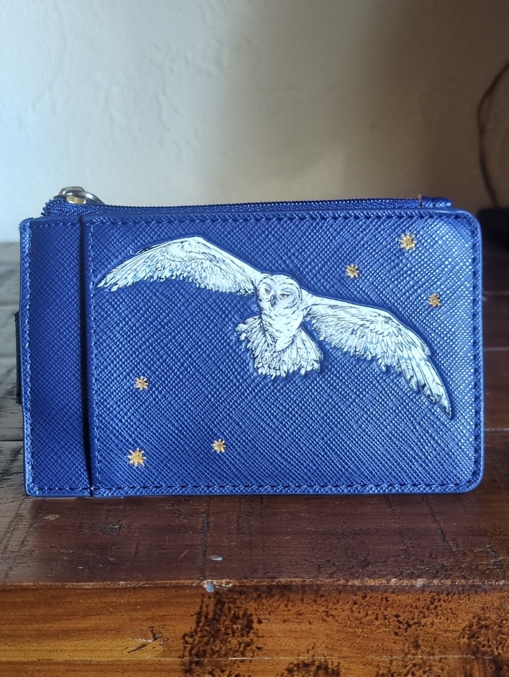 Blue Hedwig Card Wallet